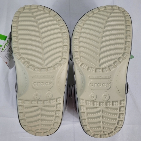Star Wars Grogu Crocs Unisex Classic Clog Bone Sz M5/W7 \